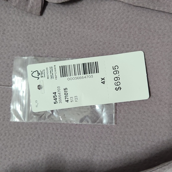 Penningtons - Lilac Long sleeve button-up blouse - 4x - Picture 5 of 9